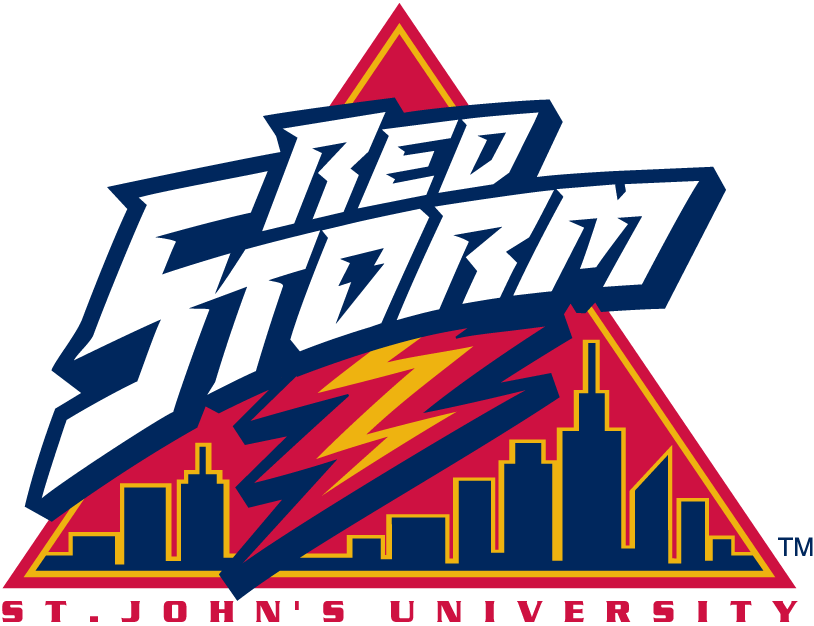 St.Johns RedStorm 1992-2001 Alternate Logo vinyl decal